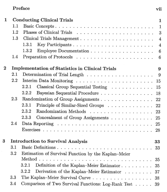 资源分享：Clinical Statistics: Introducing Clinical Trials, Survival Analysis, and Longitudinal Data Analysis